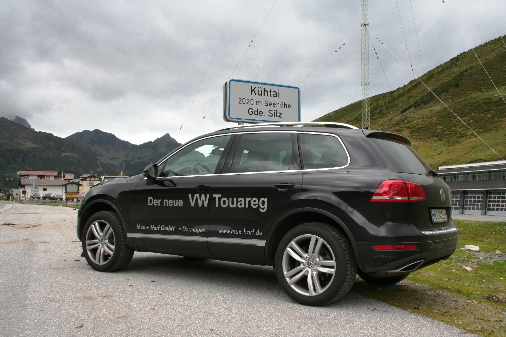 VW Touareg in den Tiroler Alpen 3