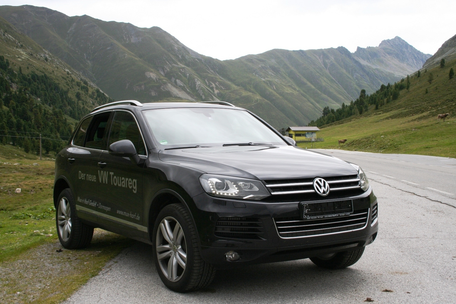 VW Touareg in den Tiroler Alpen 2