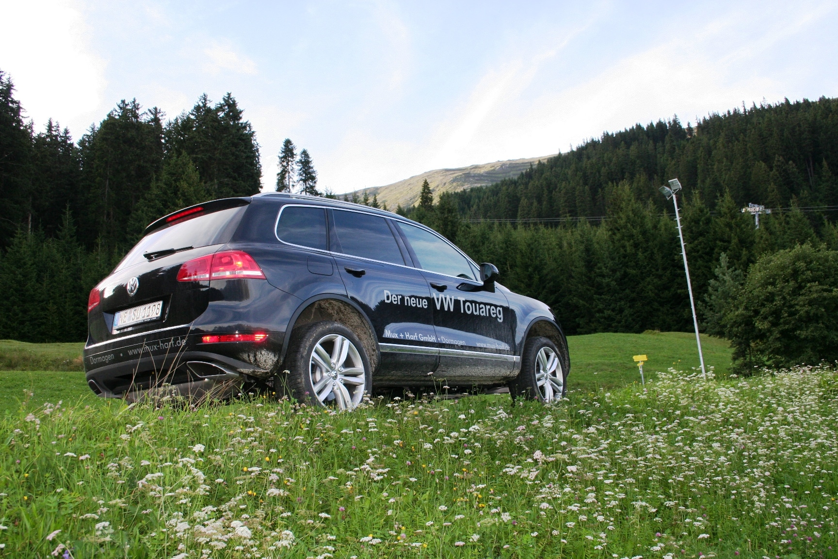 VW Touareg in den Tiroler Alpen 15