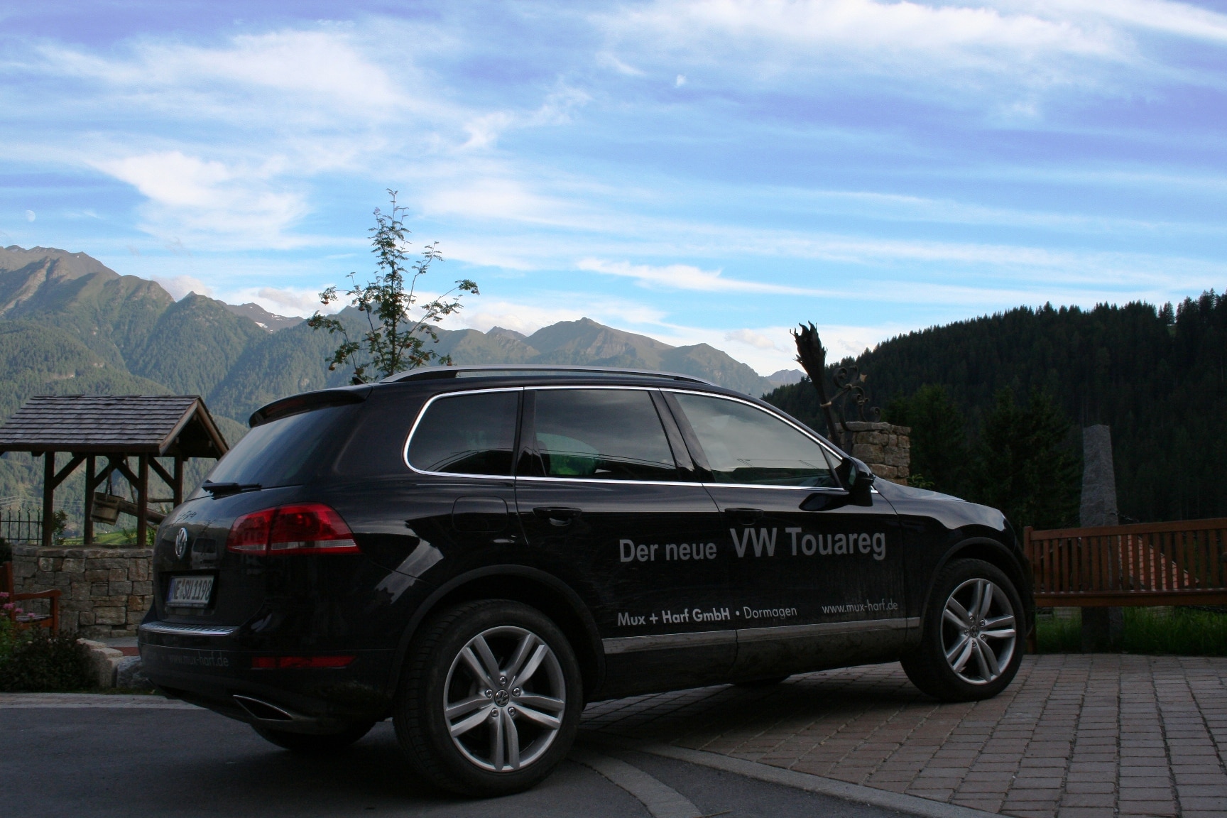 VW Touareg in den Tiroler Alpen 4